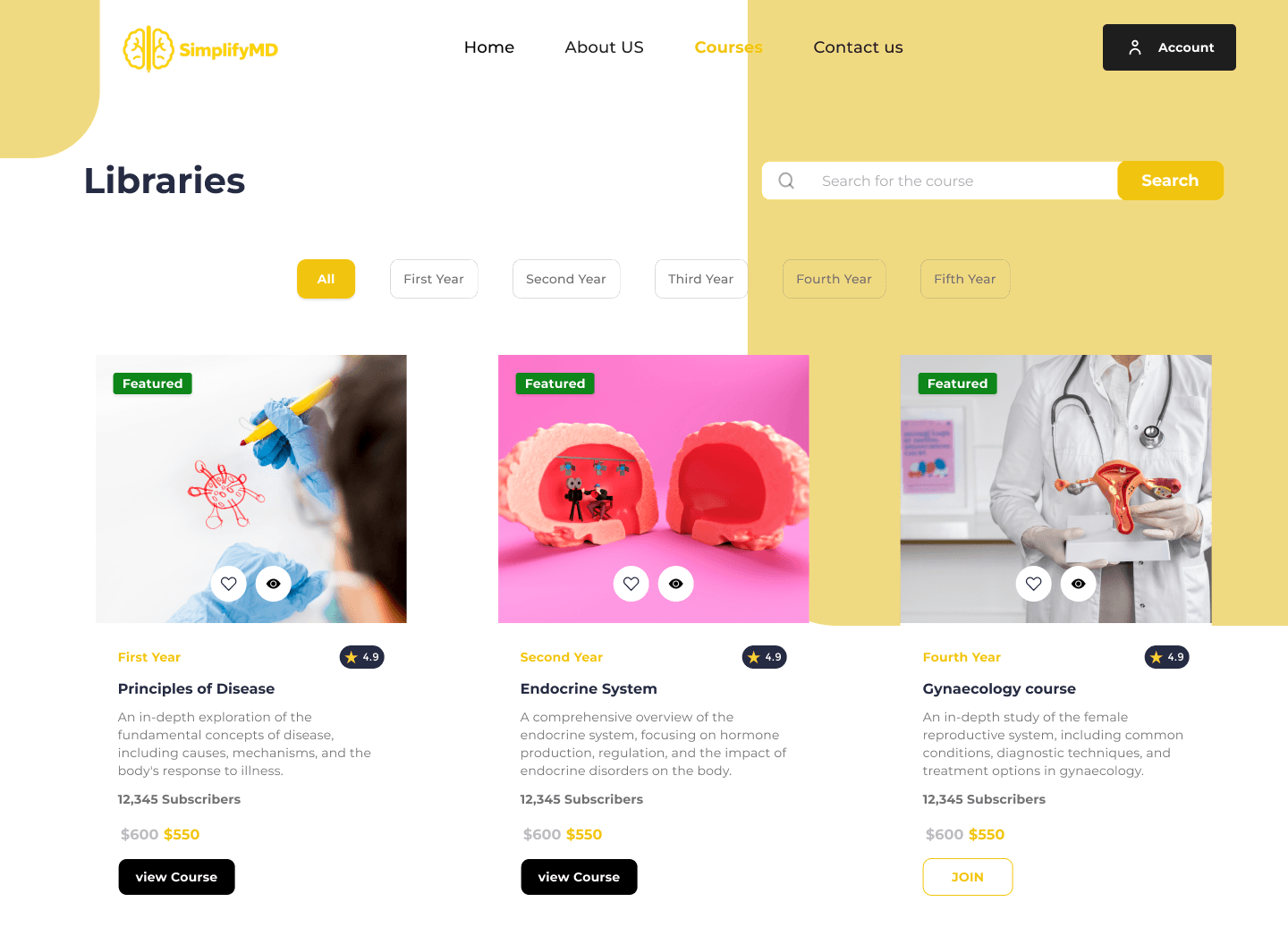 Simplify MD Platform - Egypt's #1 LMS for Medical Students | Camelson Technology